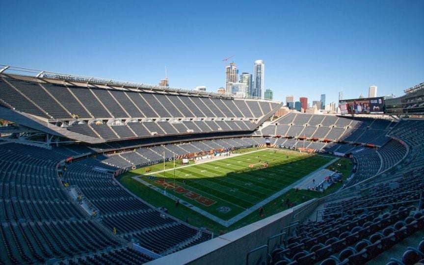 shaded seats at solider stadium