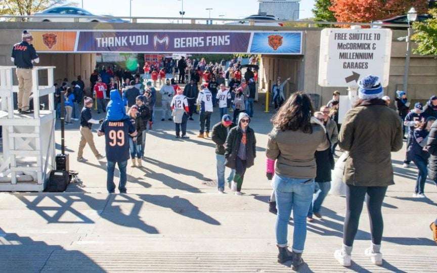 entrance of solider stadium