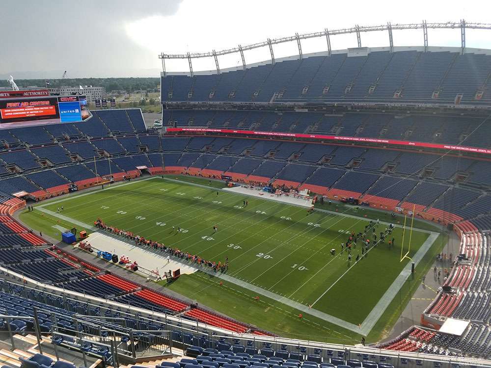 Section 528 at Empower Field at Mile High Stadium