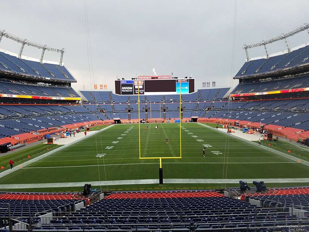 Section 114 at Empower Field at Mile High Stadium