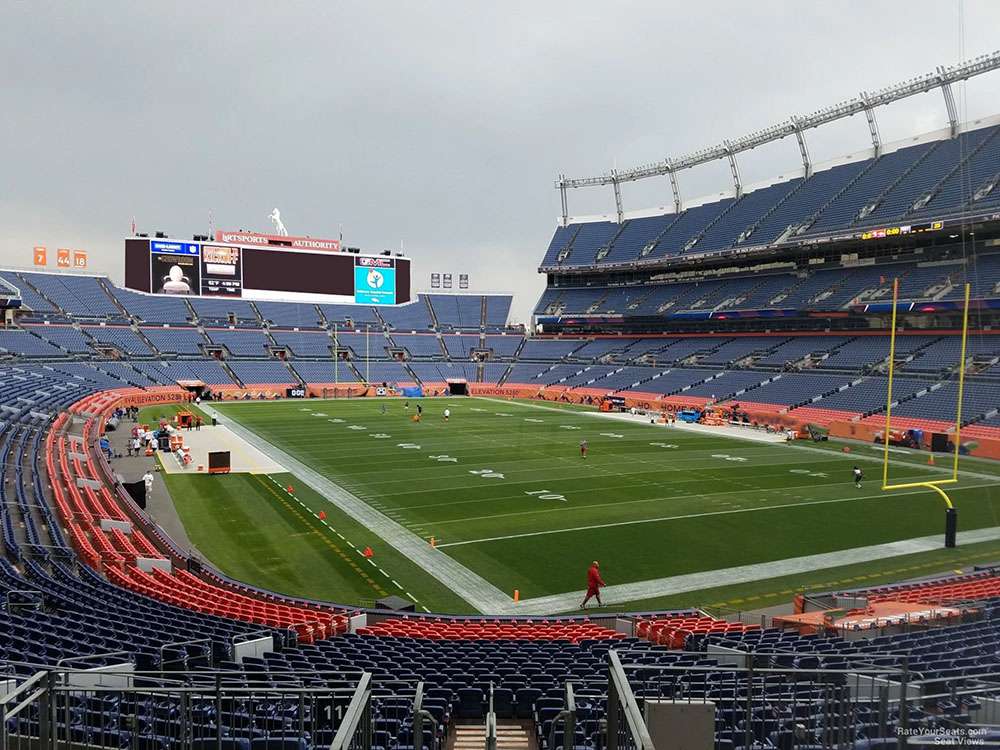 Section 117 at Empower Field at Mile High Stadium