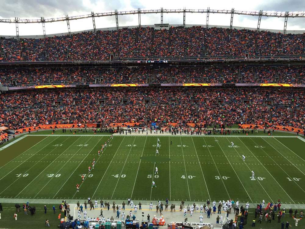 Section 534 at Empower Field at Mile High Stadium