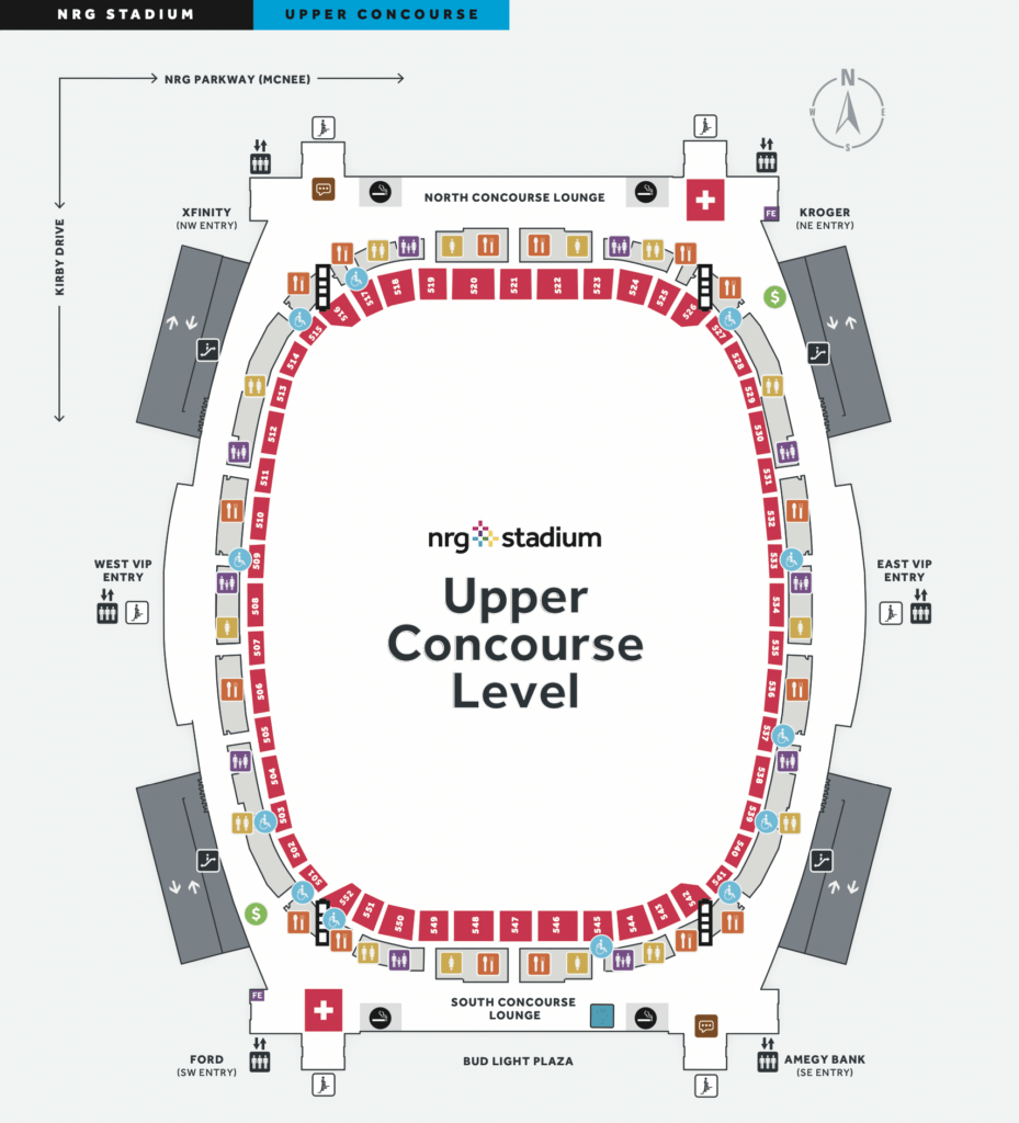 seating chart at nrg stadium