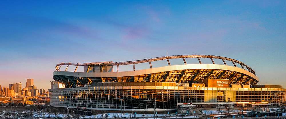 View of Empower Field at Mile High Stadium