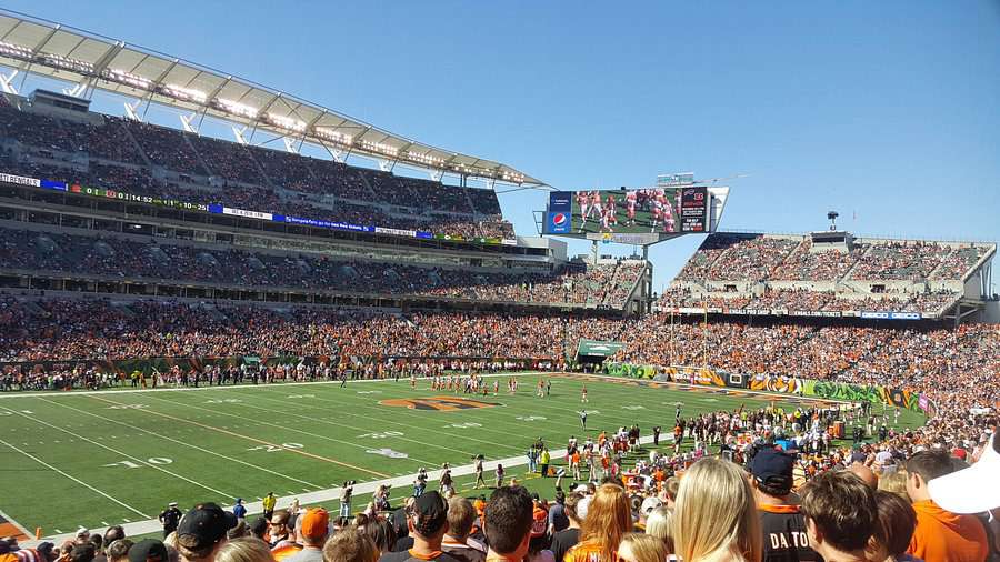 Paycor Stadium in Cincinnati, Ohio