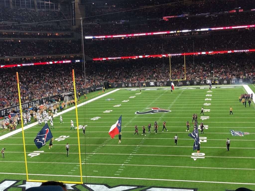 endzone seating nrg stadium