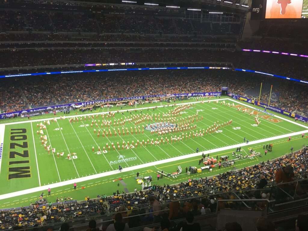 Nrg stadium seating view