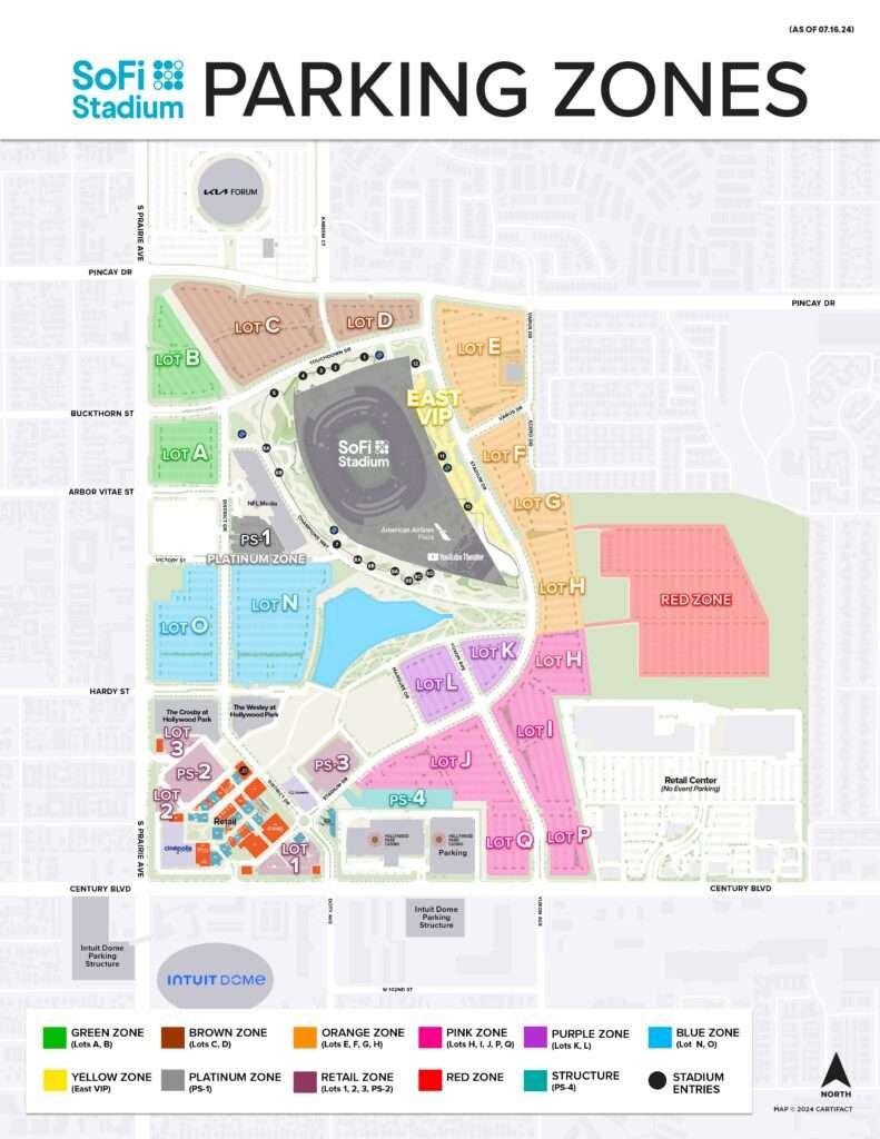 parking at sofi stadium