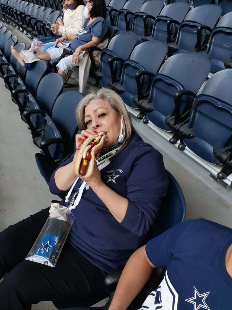 eating at att stadium