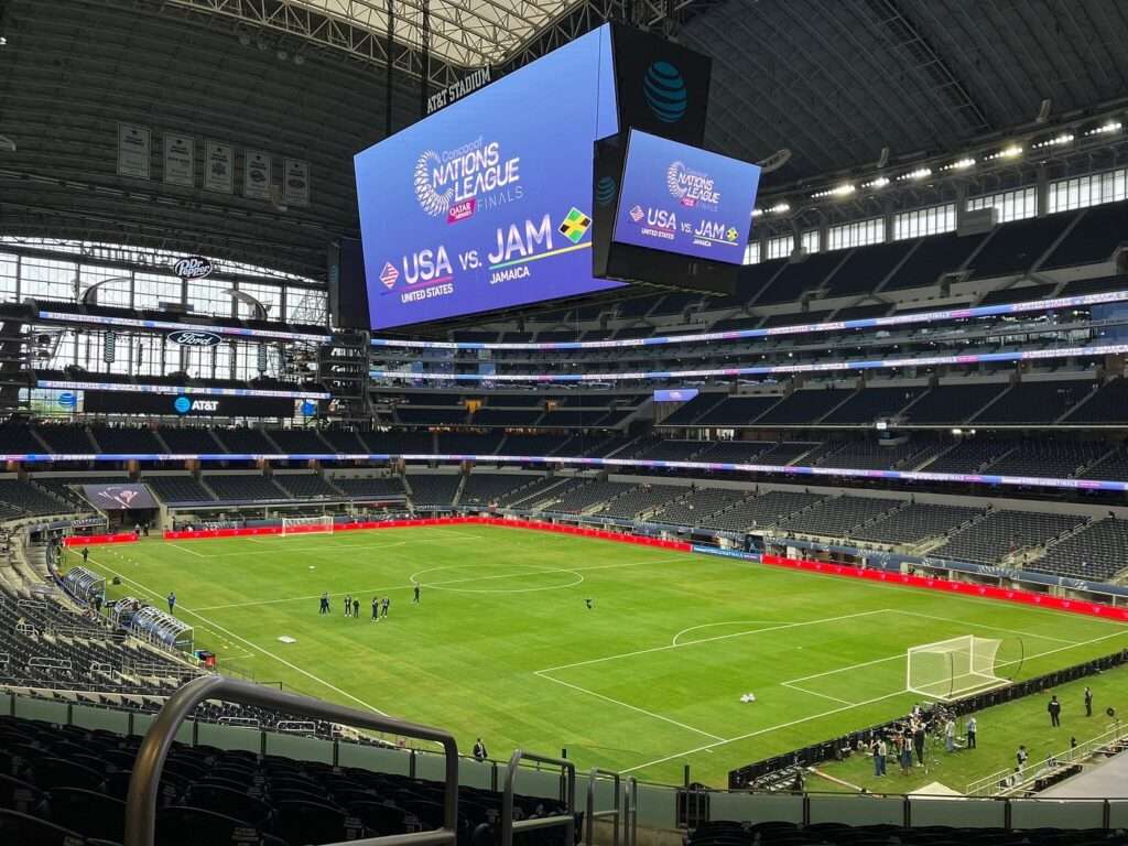 video board at att stadium