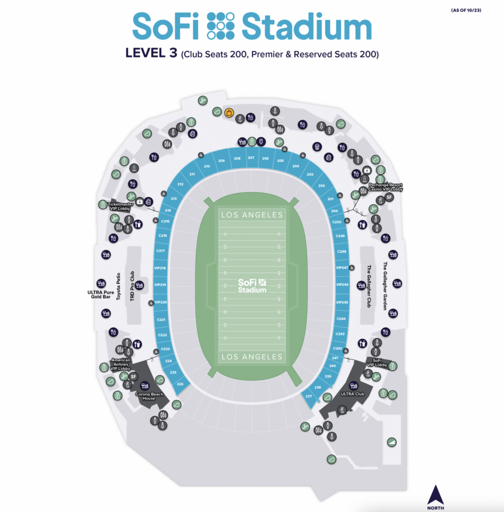 level 300 sofi stadium seating