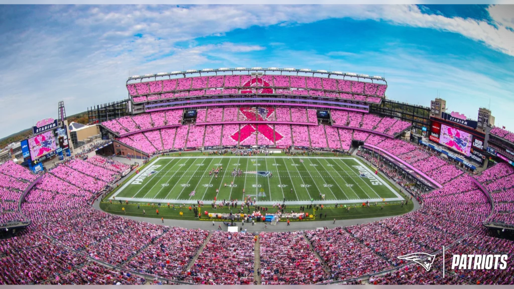 sideline seating gillette stadium