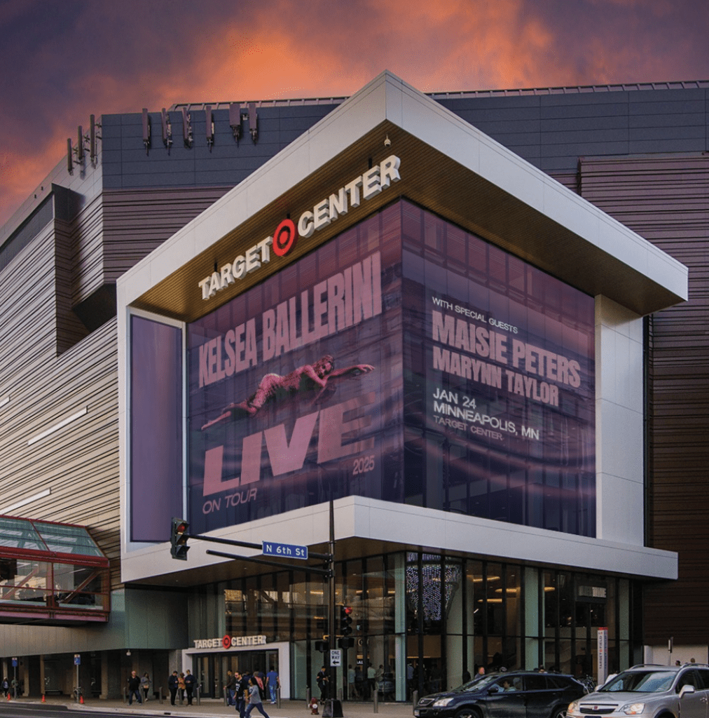 outside of target center